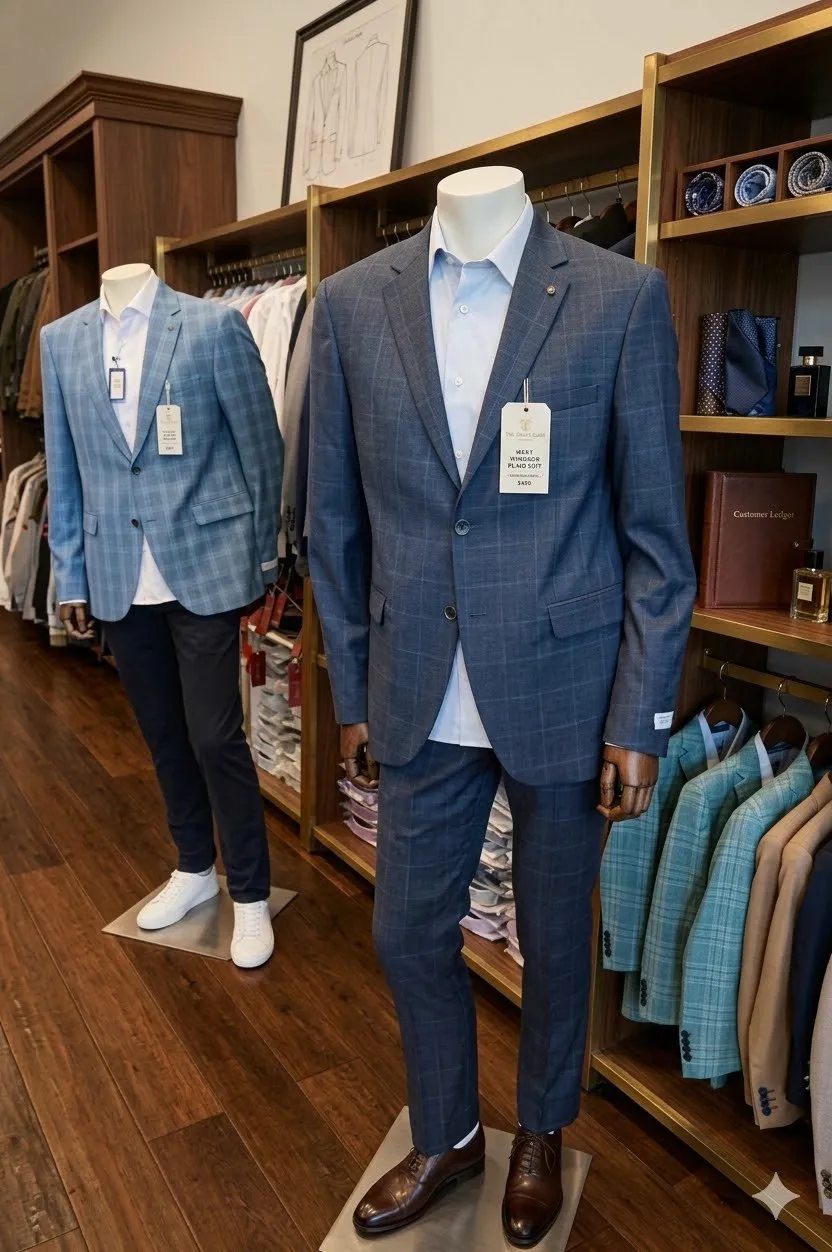 Suit store display